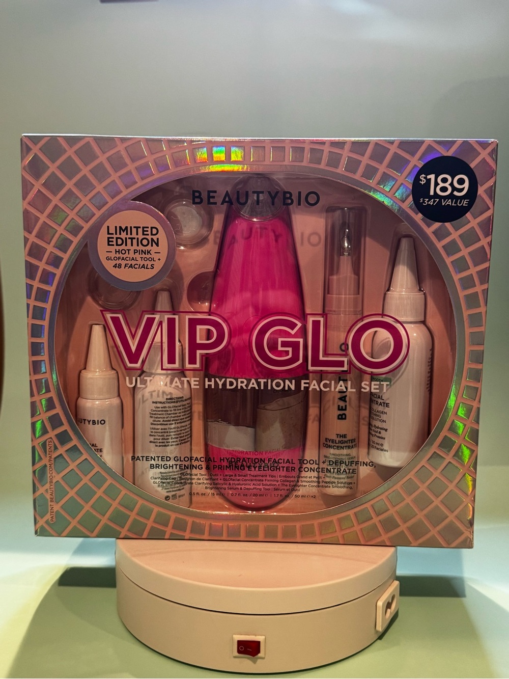Beauty Bio VIP Glo Ultimate Hydration Facial Set